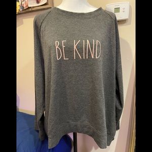Rae Dunn 3X BE KIND Sweatshirt